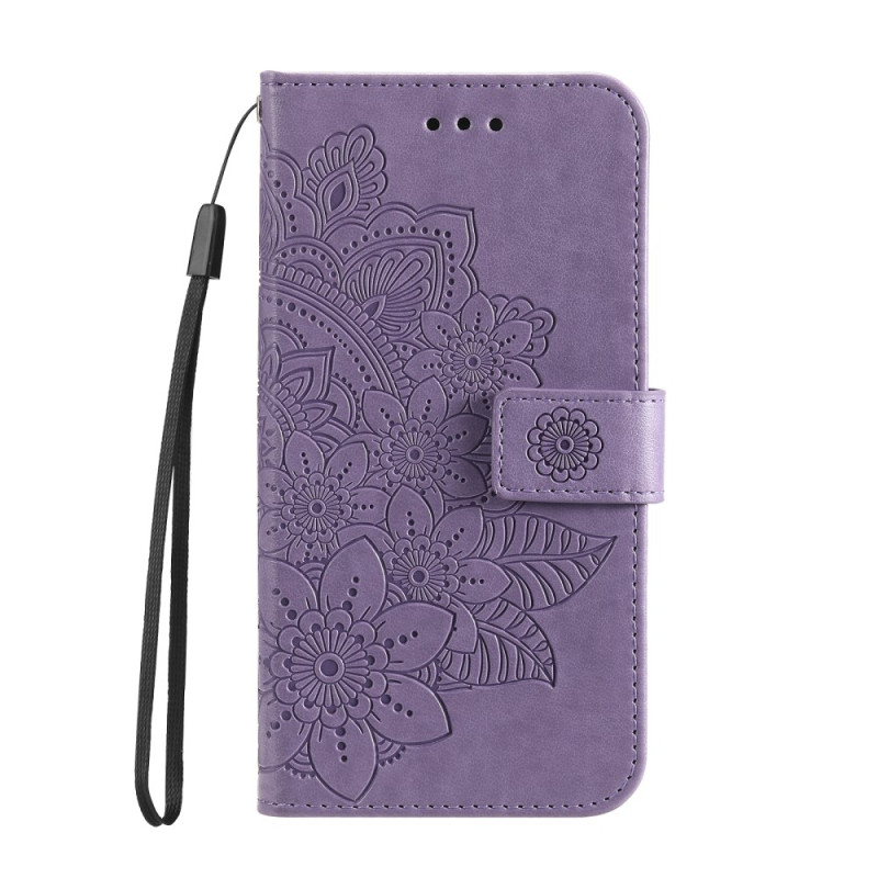 Xiaomi Redmi Note 12S Mandala Print Hoesje met Koord
