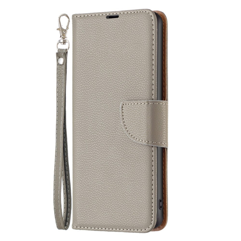 Xiaomi Redmi Note 13 Pro Plus 5G Textuur Litchi Strap Case