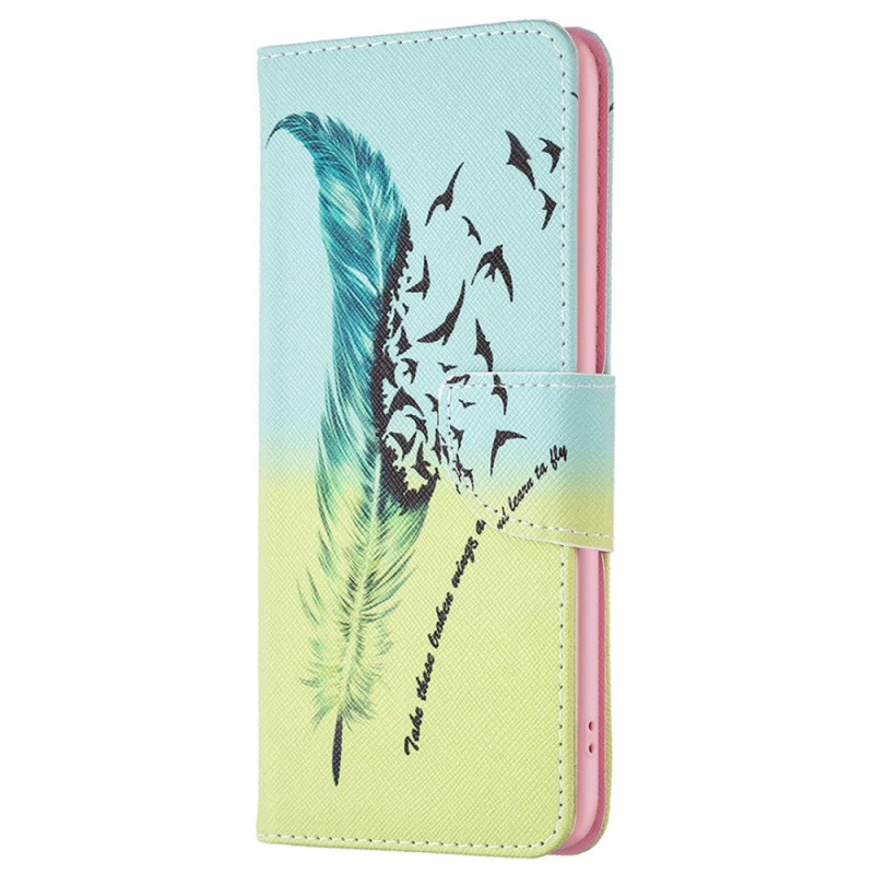 Honor 90 Lite hoesje Veren en vogels