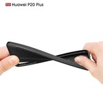 Huawei P20 Pro Lederen Hoesje Litchi Dubbele lijn