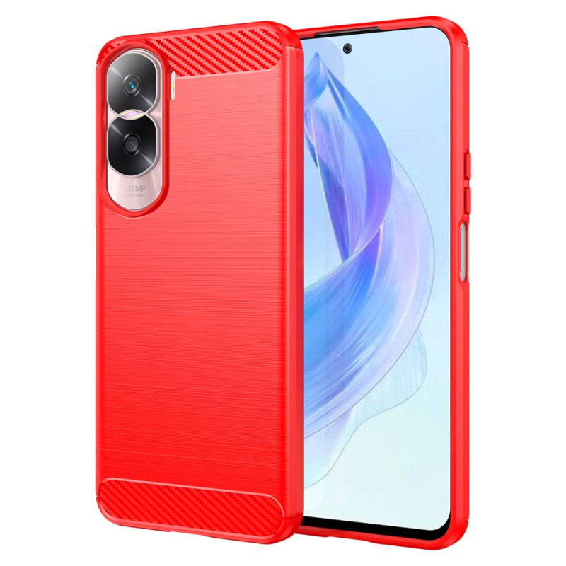 Honor 90 Lite Geborsteld Koolstofvezel Shell