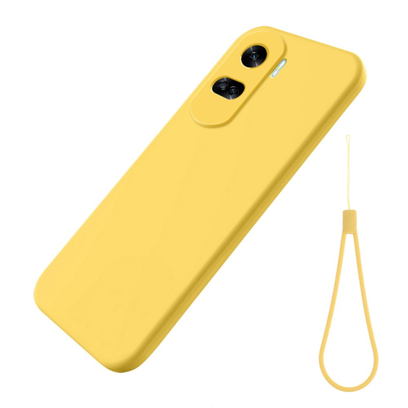 Honor 90 Lite Liquid Silicone Lanyard Case