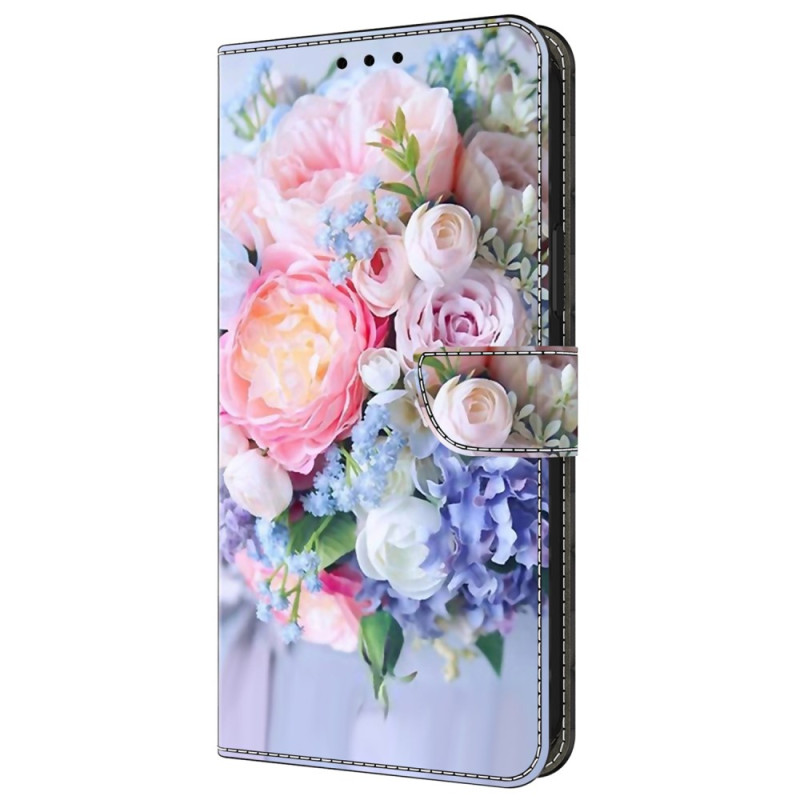 Samsung Galaxy A55 5G Hoesje Gekleurde Bloemen
