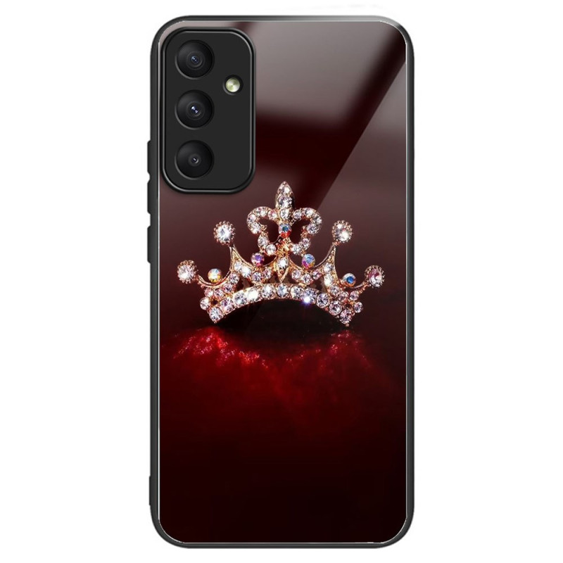 Samsung Galaxy A35 5G Gehard glazen Diamond Crown behuizing