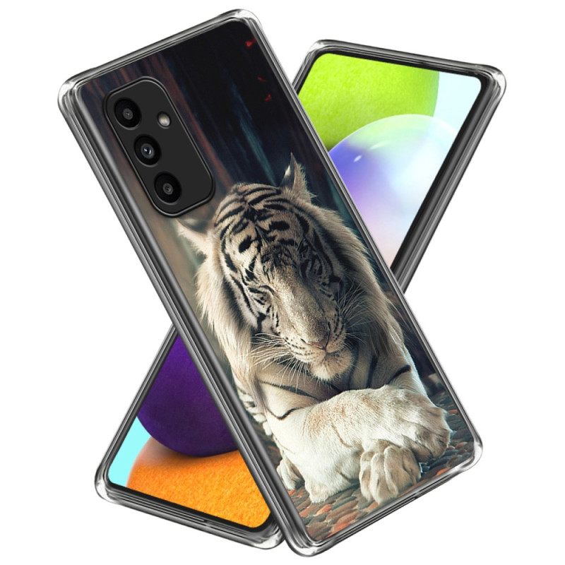 Samsung Galaxy A15 5G / A15 Tijger Hoesjes Wit
