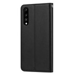 Flip cover Huawei P20 kunstlederen kaarthoesje