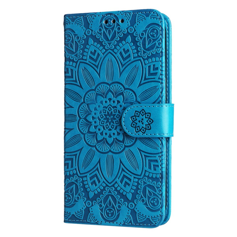 Samsung Galaxy A35 5G Hoesje Mandala Patroon met Koord
