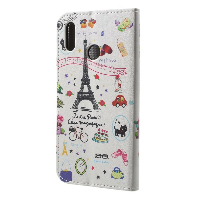 Huawei P20 Lite Case Ik hou van Parijs