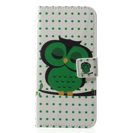 Huawei P20 Lite Hoesje Slapende Uil
