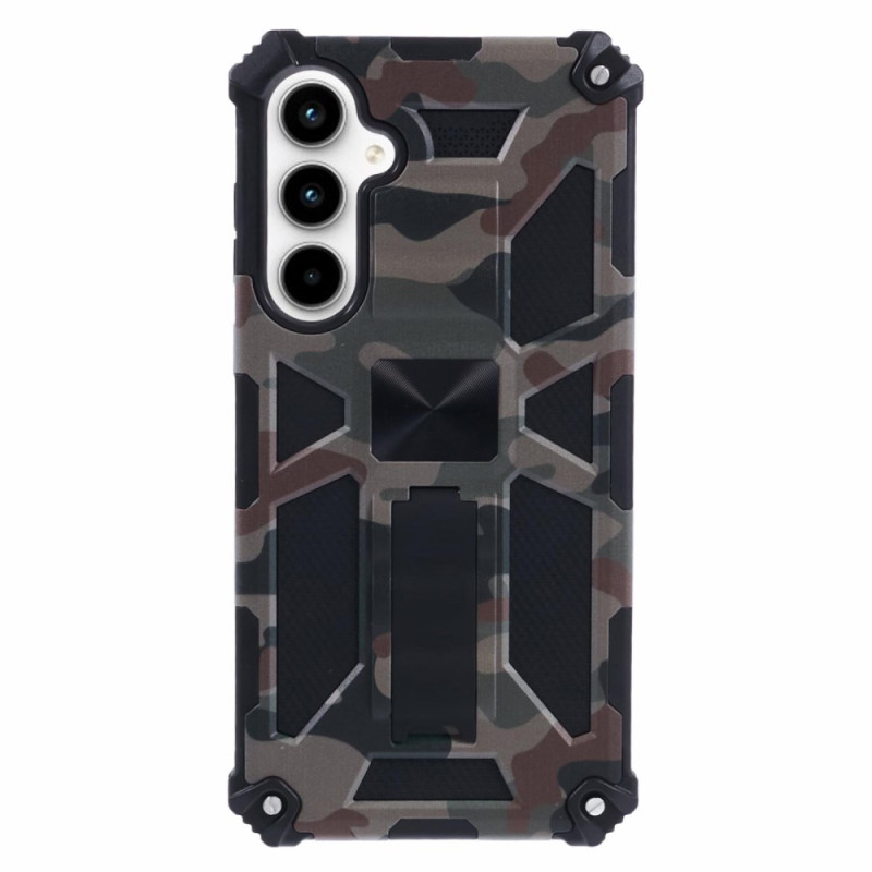 Samsung Galaxy A35 5G Hoesje Geïntegreerde standaard Camouflage