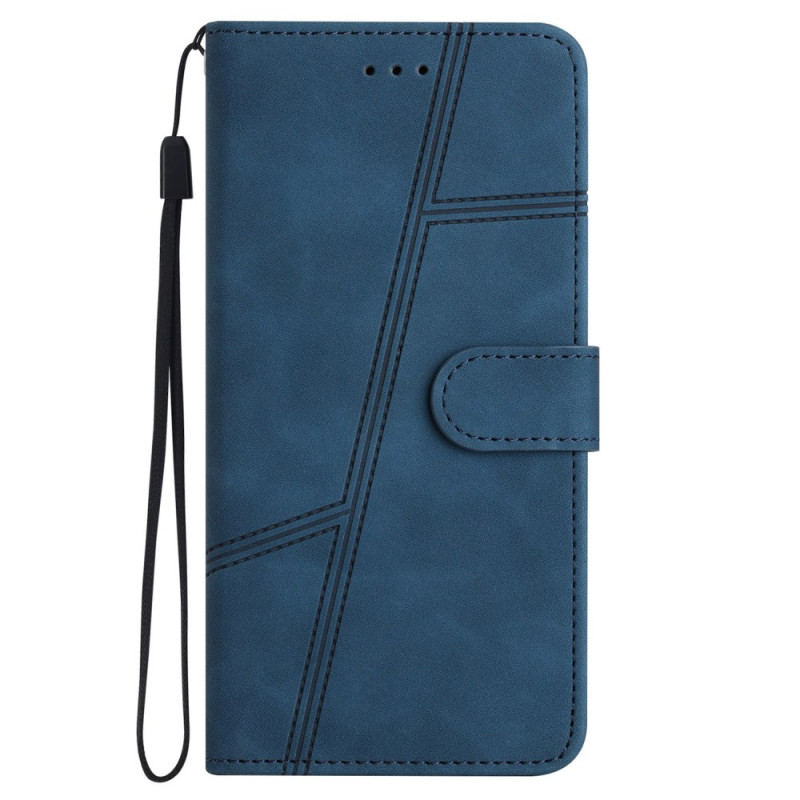 Samsung Galaxy A35 5G Lanyard Hoesje Lijnen en Stippen