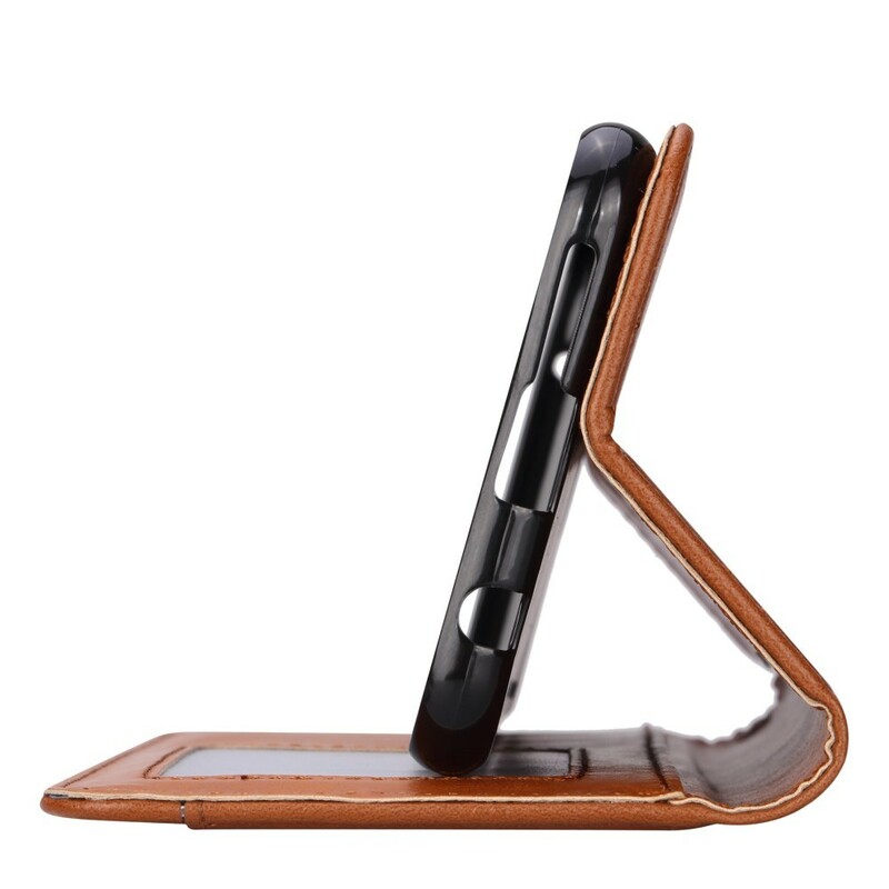 Flip cover Huawei P20 Lite kunstlederen kaarthoesje