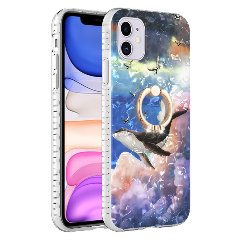 iPhone 11 Hoesje Walvis-Ring-Support