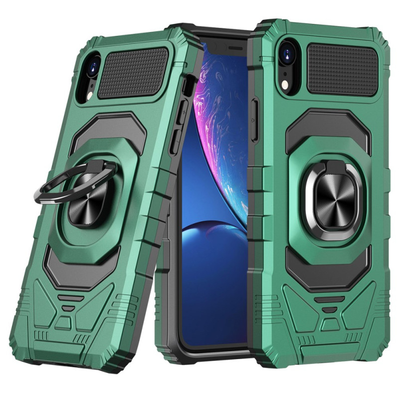 Metalen iPhone XR hoesje met steunring