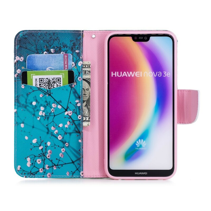 Huawei P20 Lite Bloemenboom Hoesje