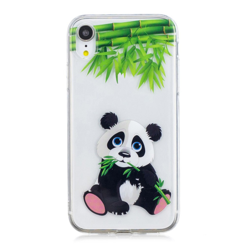 iPhone XR hoesje Bamboe etende panda