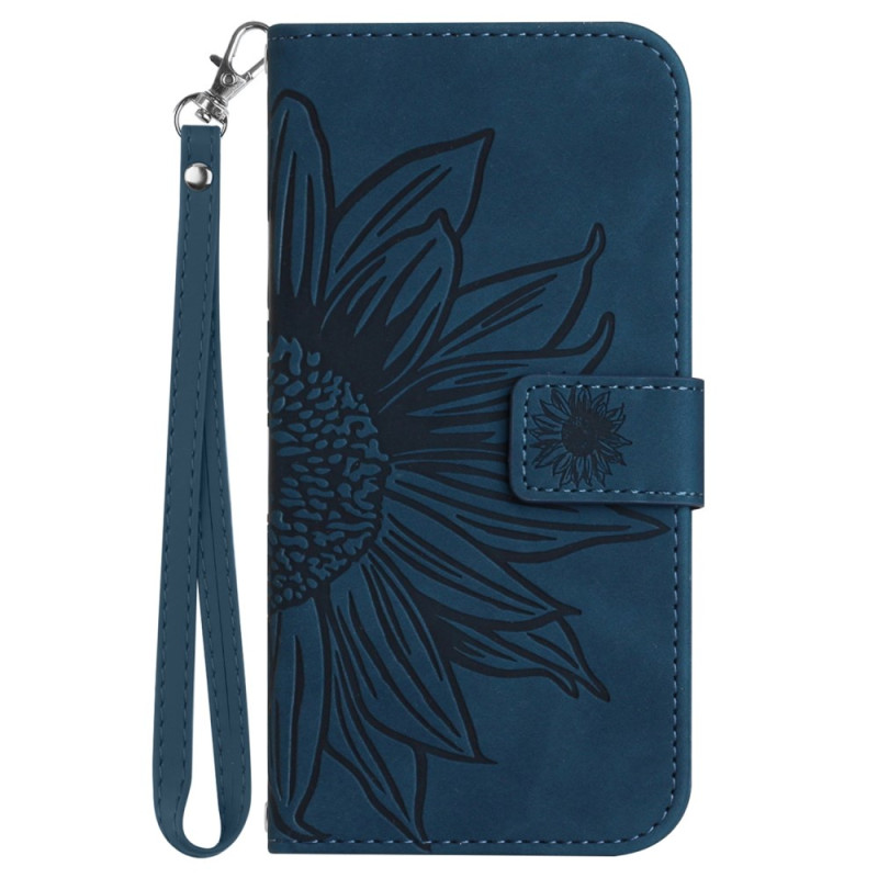 Google Pixel 8A Zonnebloem Lanyard Hoesje