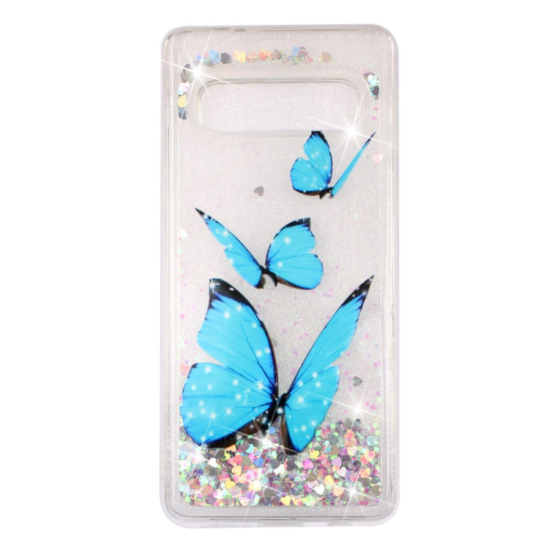 Samsung Galaxy S10 Hoesje Dynamisch glitterpatroon