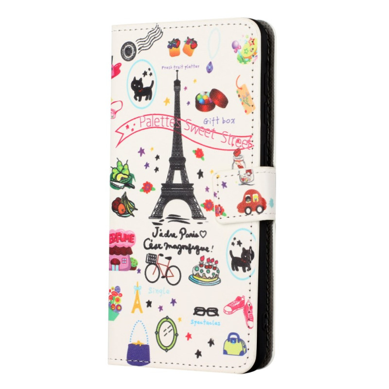 Samsung Galaxy Xcover 7 hoesje Ik hou van Parijs