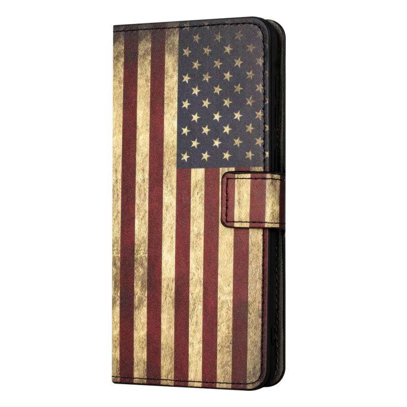 Samsung Galaxy Xcover 7 hoesje Vintage Amerikaanse vlag