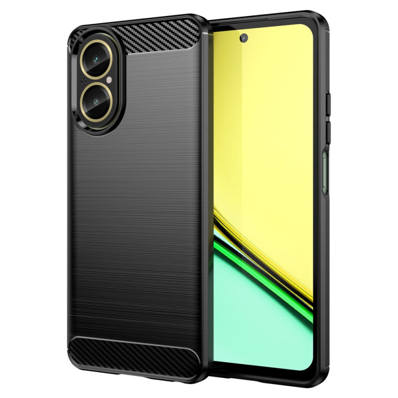 Realme C67 Geborsteld Koolstofvezel Shell