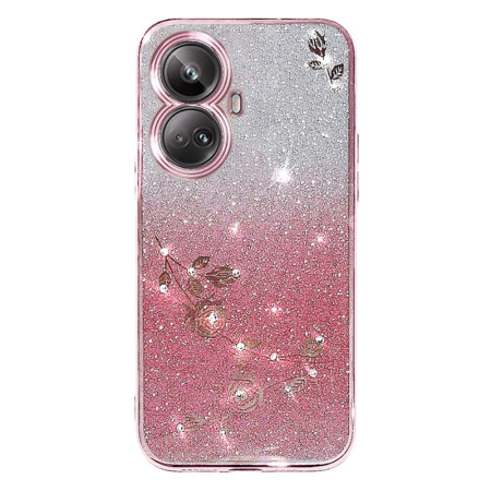Etui Realme C55 Bloemen en...
