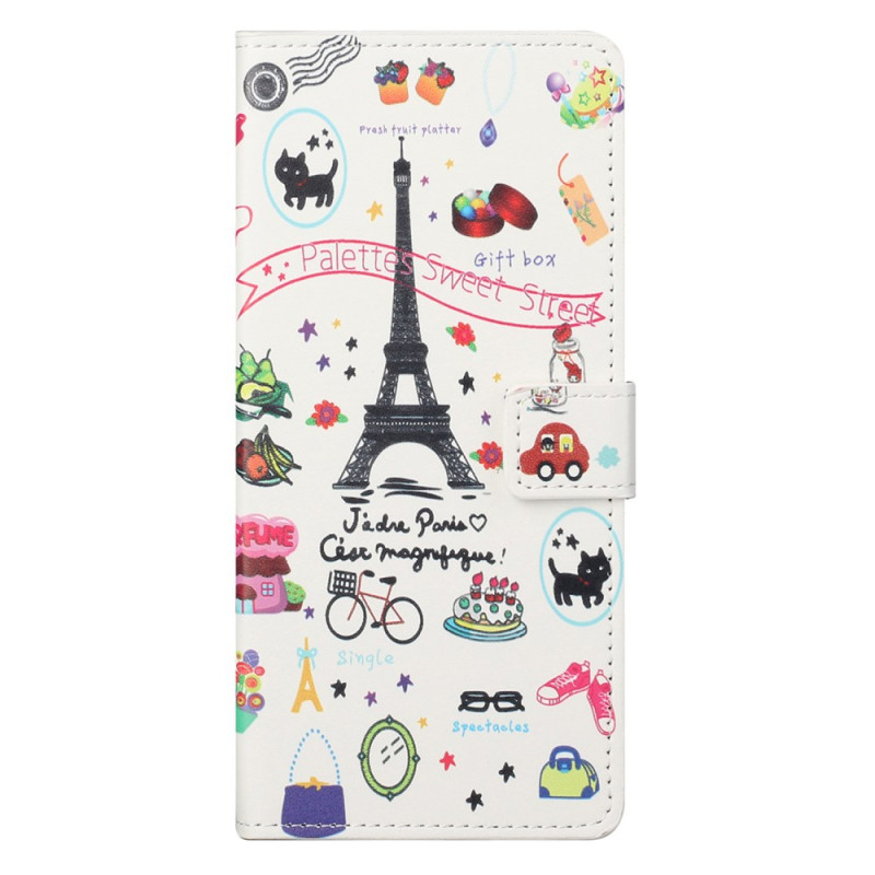 Xiaomi Redmi Note 13 5G hoesje Ik hou van Parijs