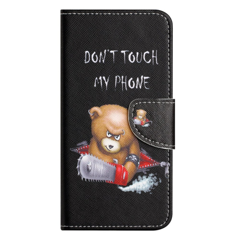 Xiaomi Redmi Note 13 5G Bear Case Raak mijn telefoon niet aan