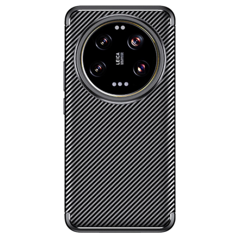 Xiaomi 14 Ultra Flexibele Koolstofvezel Hoesje