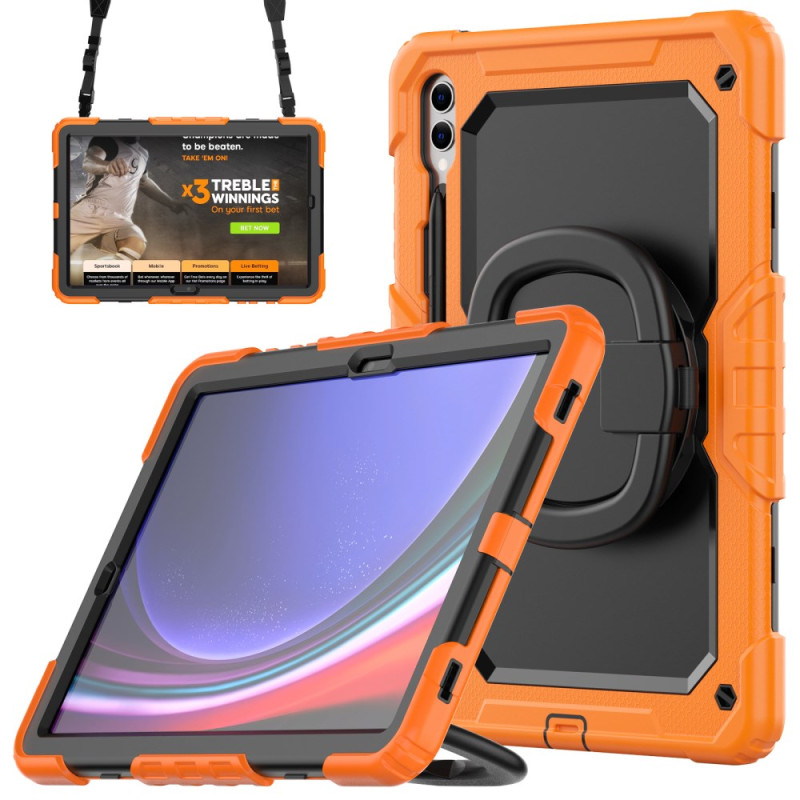 Samsung Galaxy Tab S10 Ultra / S9 Ultra Cover Premium Bescherming met Schouderriem