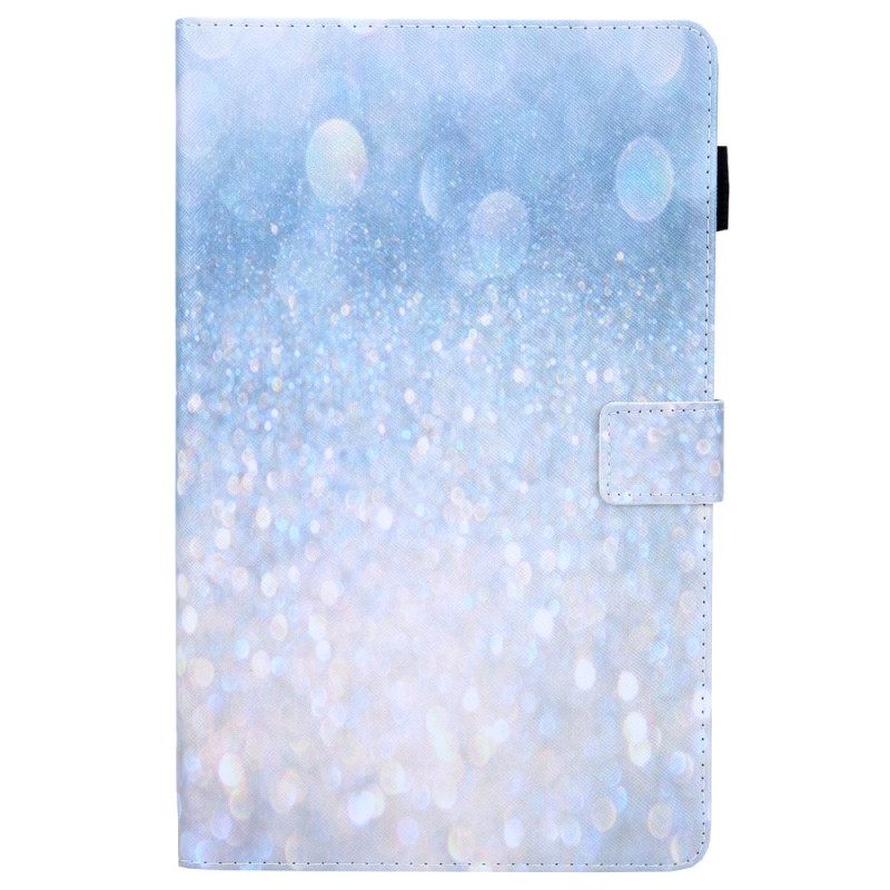 Samsung Galaxy Tab A9 Glitter Hoesje Zand