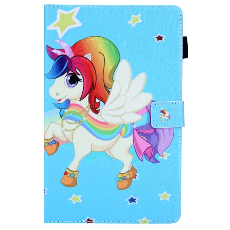 Samsung Galaxy Tab A11 / A9 Ster Unicorn hoesje