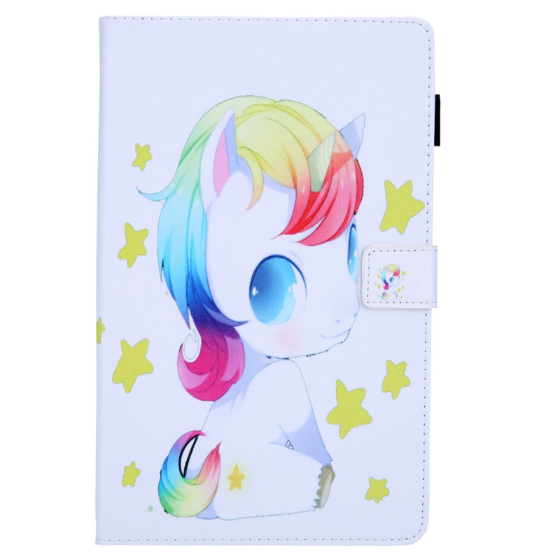 Samsung Galaxy Tab A11 / A9 Hoesje Eenhoorn Klein