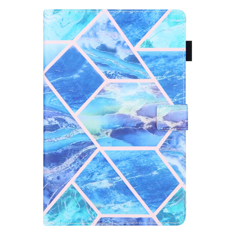 Samsung Galaxy Tab A11 / A9 Hoesje Damierblauw