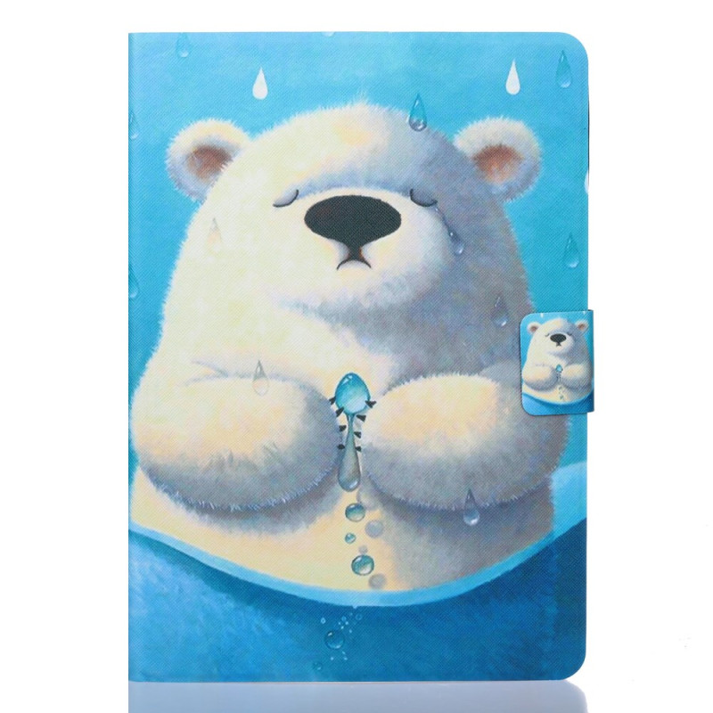 Samsung Galaxy Tab A9 Polar Bear hoesje