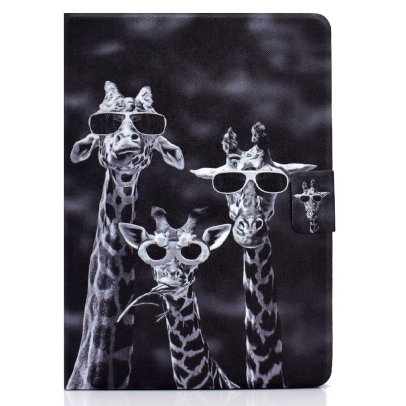 Samsung Galaxy Tab A9 Hoesje Drie Giraffen