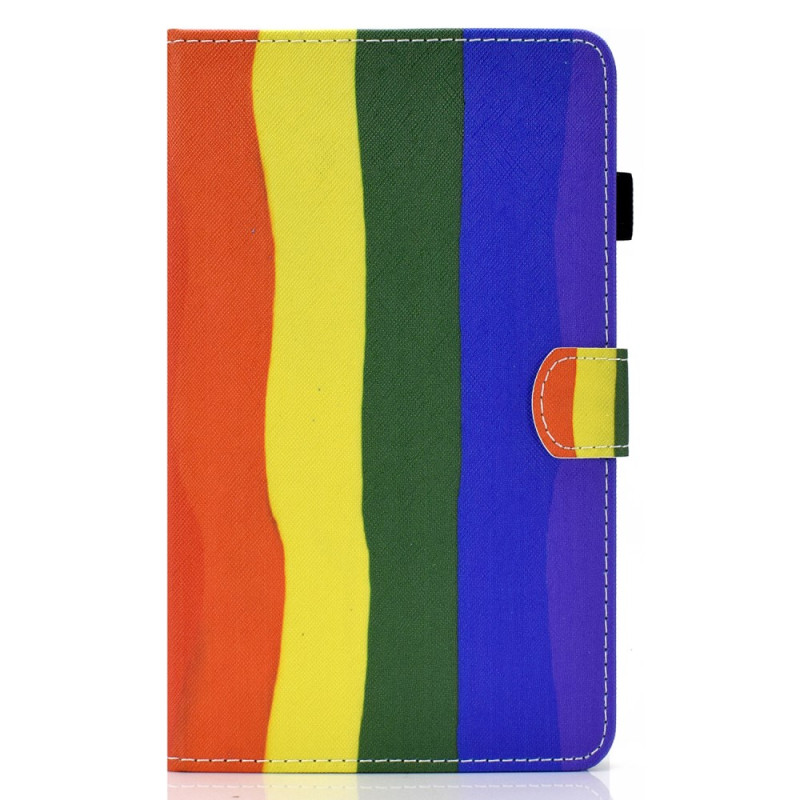 Samsung Galaxy Tab A11 / A9 Regenboog hoesje