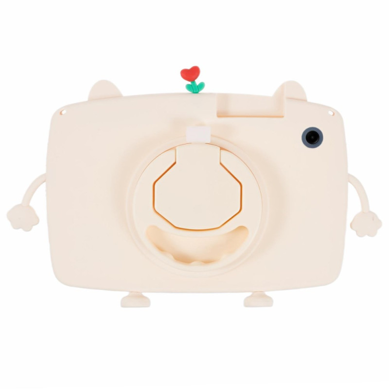 Samsung Galaxy Tab A9 hoesje cartoon kat roterende standaard