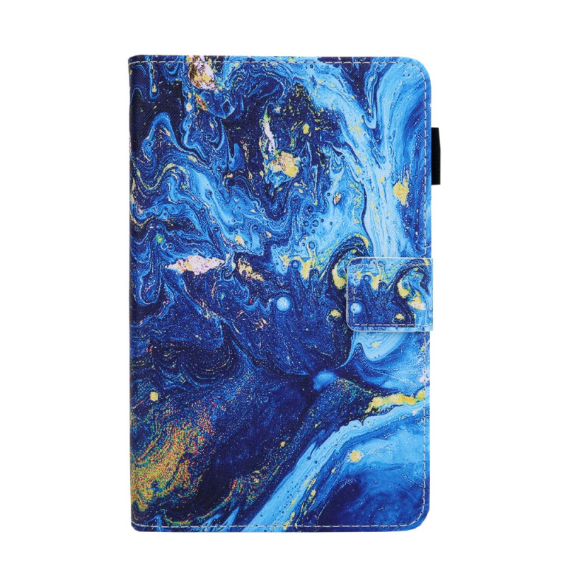 Samsung Galaxy Tab Cover A11 Plus / A9 Plus Blauw Verduisteringspatroon