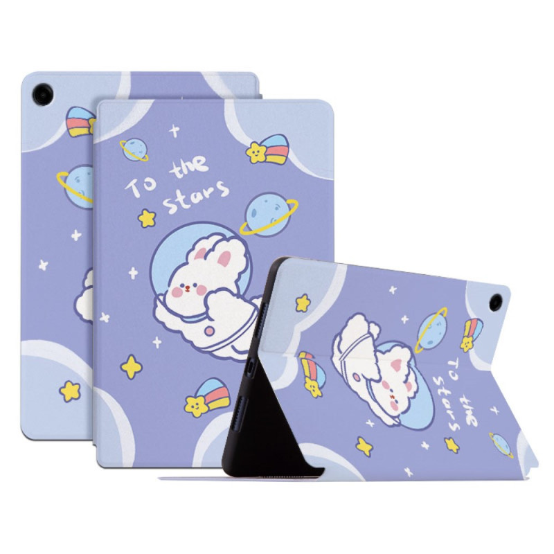 Samsung Galaxy Tab A9 Plus hoesje cartoon konijn