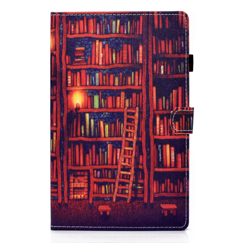 Samsung Galaxy Tab A11 Plus / A9 Plus Bibliotheek Hoesje