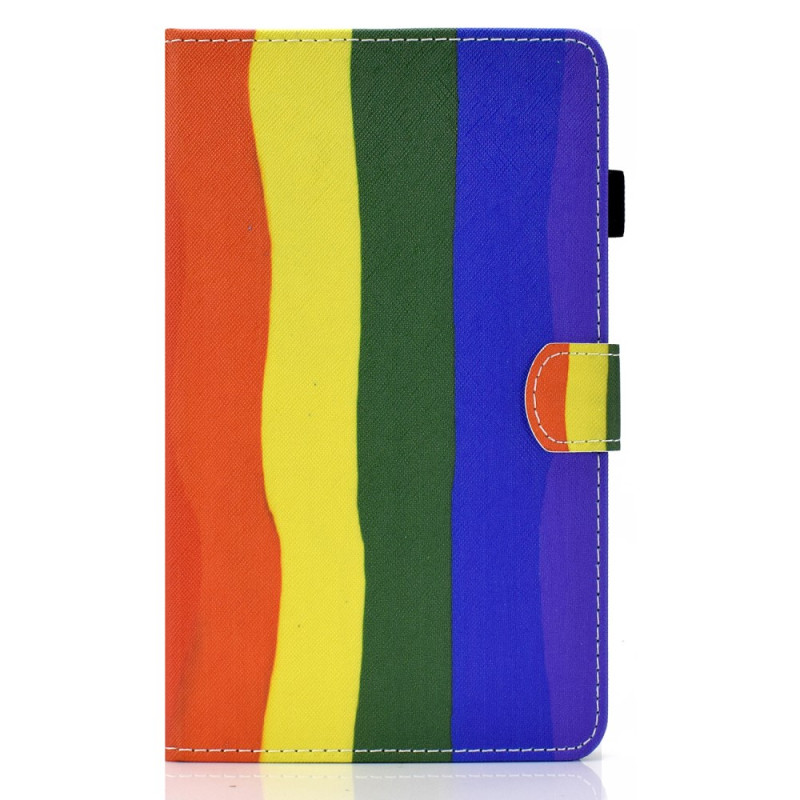 Samsung Galaxy Tab A9 Plus Regenboog hoesje