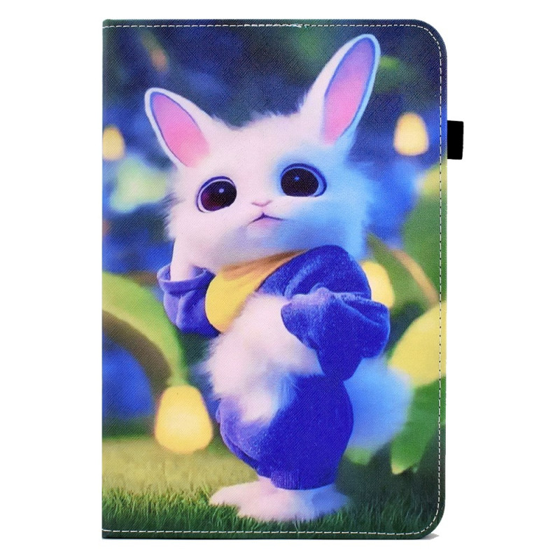 Samsung Galaxy Tab A11 Plus / A9 Plus Schattig Konijn Hoesje