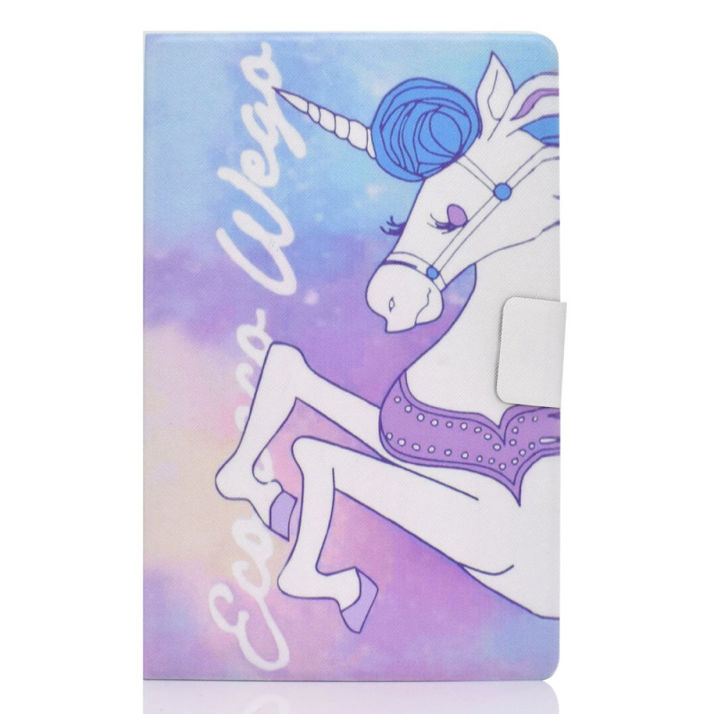 Samsung Galaxy Tab A11 Plus / A9 Plus Royal Unicorn hoesje