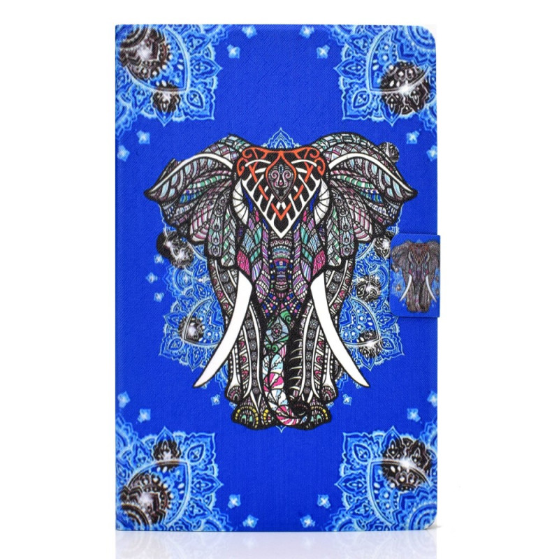Samsung Galaxy Tab A11 Plus / A9 Plus Etnische Olifant Hoesje
