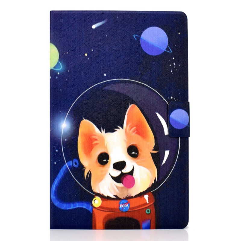 Samsung Galaxy Tab A11 Plus / A9 Plus hoesje Space Dog