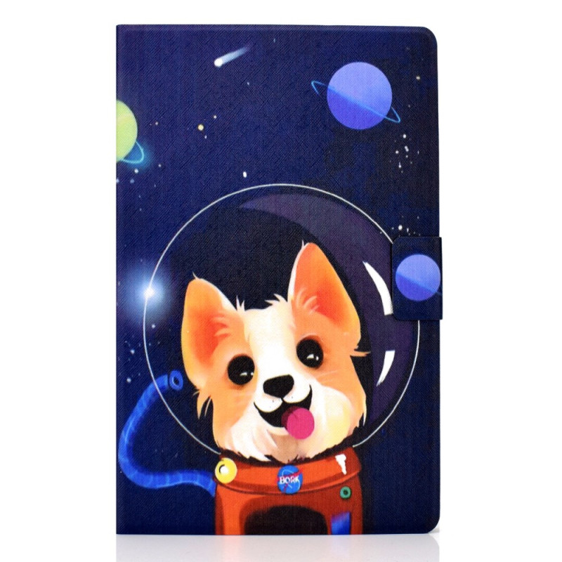 Samsung Galaxy Tab A9 Plus hoesje Space Dog