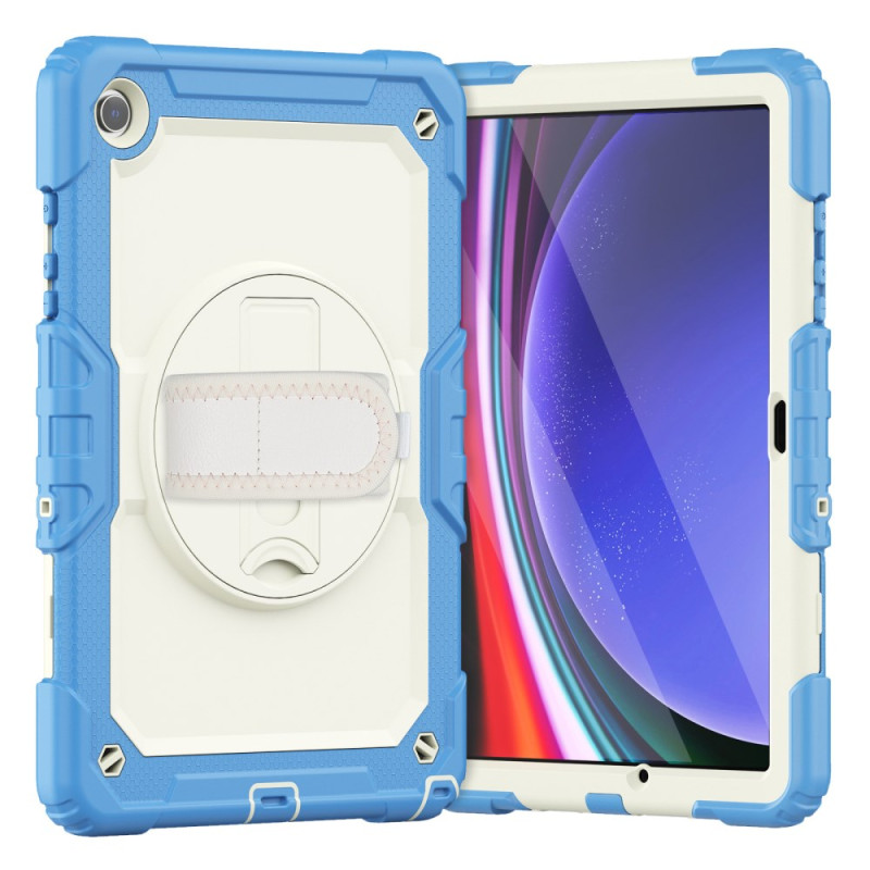 Samsung Galaxy Tab A9 Plus hoesje met screenprotector en roterende steun