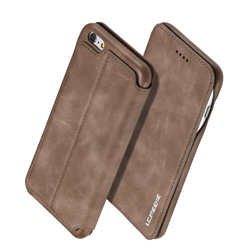 Flip Cover iPhone 6/6S LC.IMEEKE Leder Effect