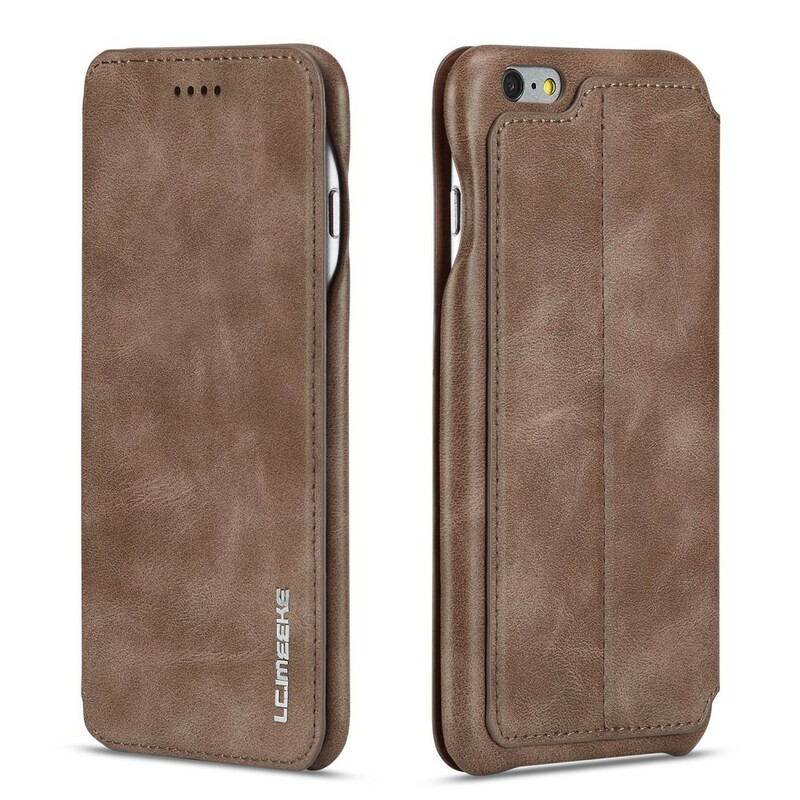 Flip Cover iPhone 6/6S LC.IMEEKE Leder Effect